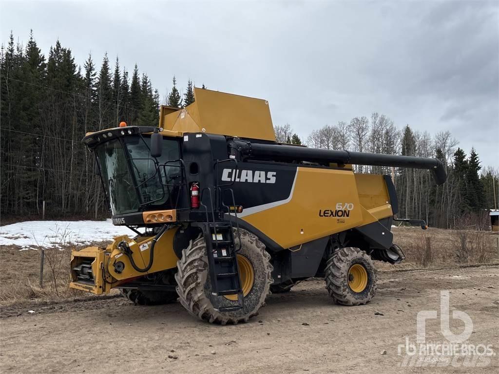 CLAAS 670 Kombajny zbożowe