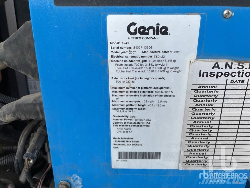 Genie S40 Podnośniki przegubowe