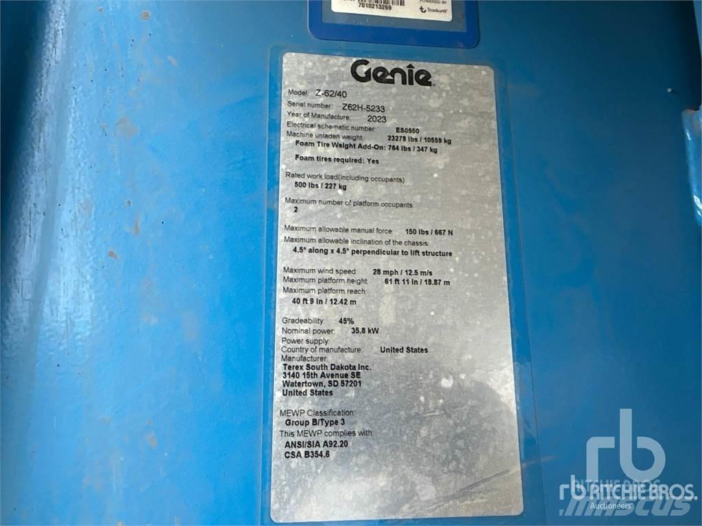 Genie Z62-40 Podnośniki przegubowe