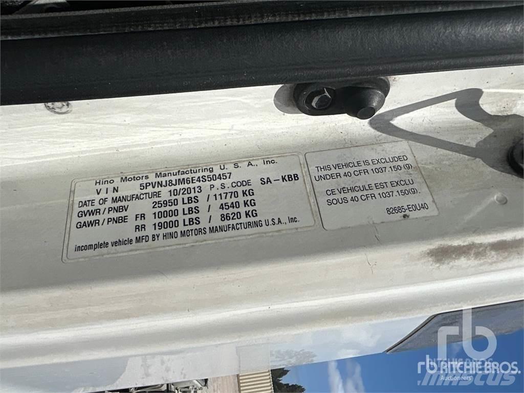 Hino 268 Pojazdy pod zabudowę