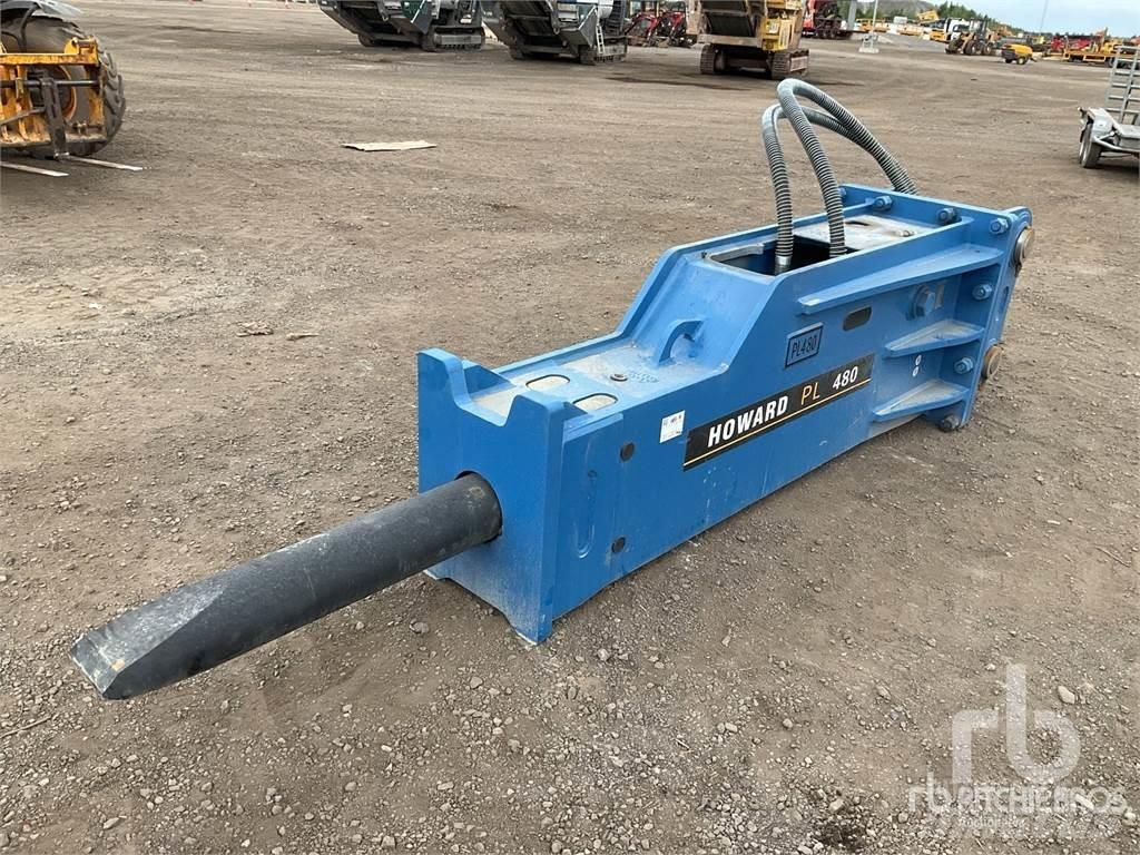 Howard PL480 Młoty hydrauliczne