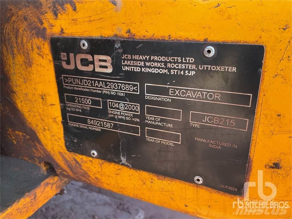 JCB 215LC Koparki gąsienicowe
