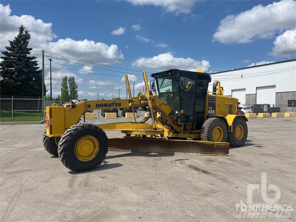 Komatsu GD655 Równiarki