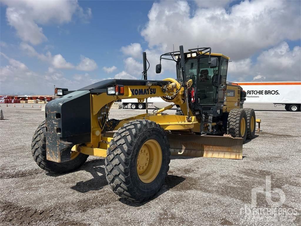 Komatsu GD655-6 Równiarki