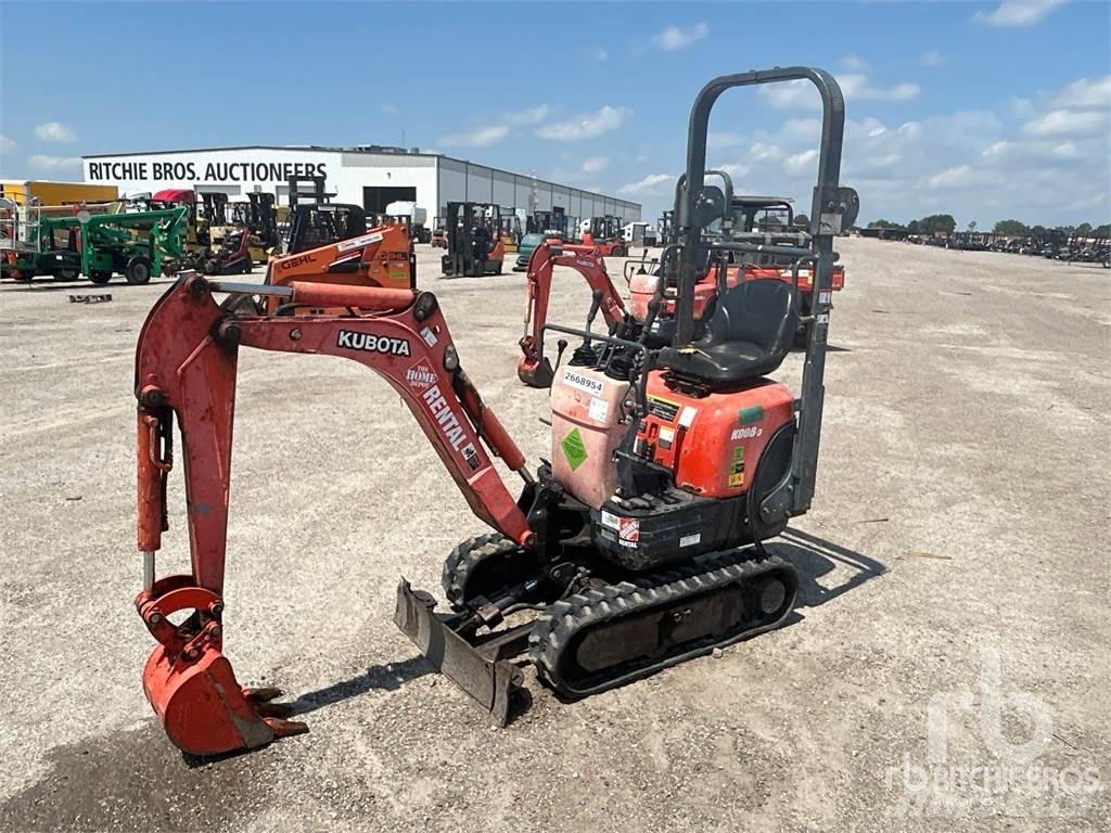 Kubota K008-3 Minikoparki