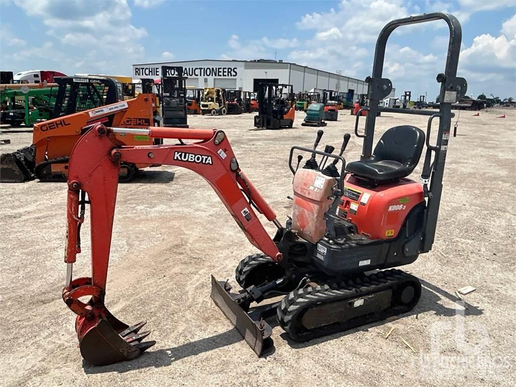 Kubota K008-3 Minikoparki