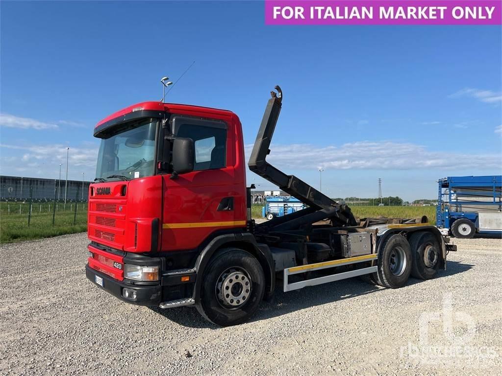 Scania 124L420 Ciężarówki z wymienną zabudową