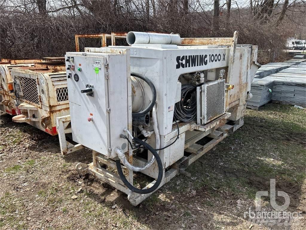 Schwing WP1000X Samojezdne pompy do betonu