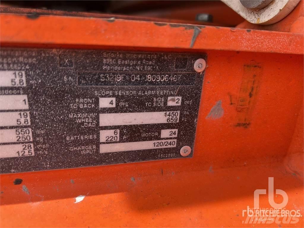 Snorkel S3219E Podnośniki nożycowe