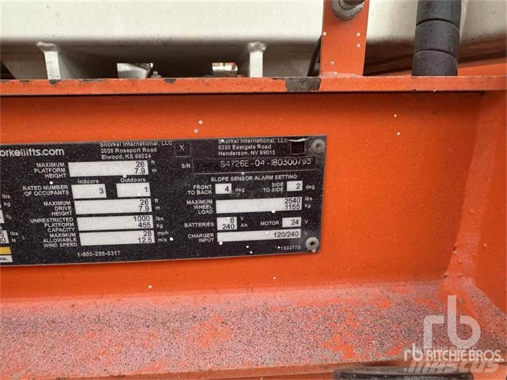 Snorkel S4726E Podnośniki nożycowe