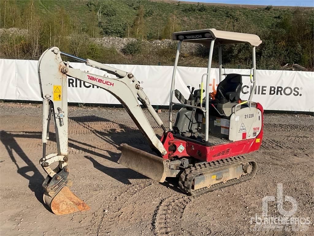 Takeuchi TB216 Minikoparki