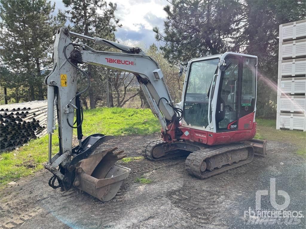 Takeuchi TB240 Minikoparki