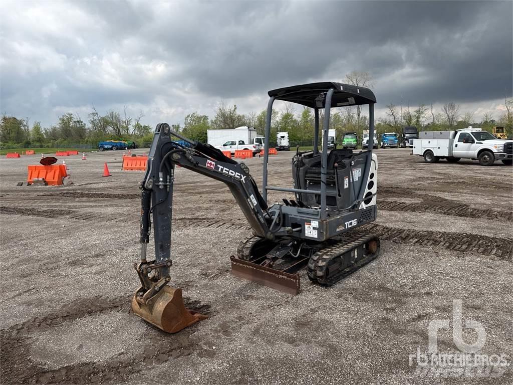 Terex TC16 Minikoparki