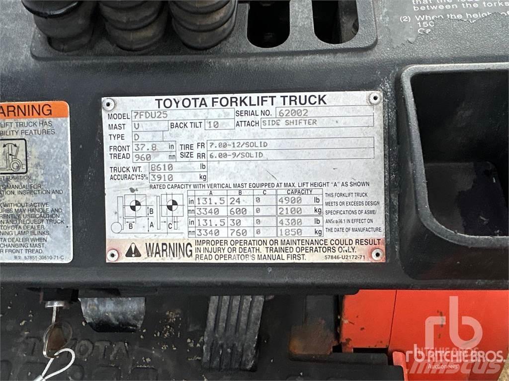 Toyota 7FDU25 Wózki Diesla