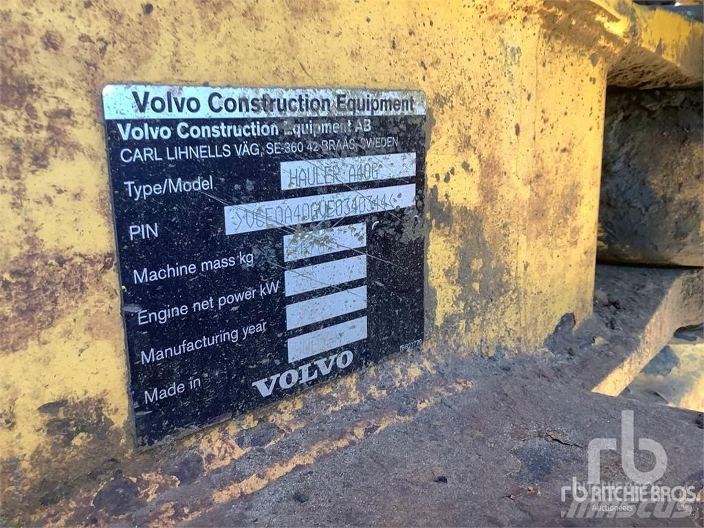 Volvo A40G Wozidła przegubowe