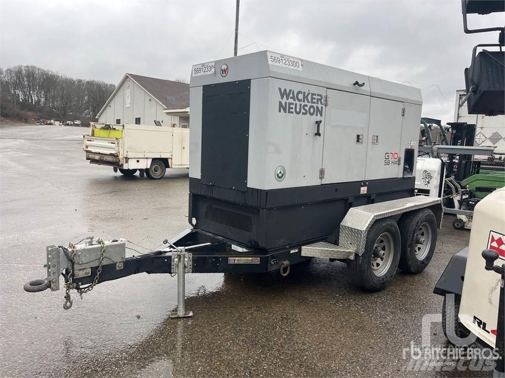 Wacker G70 Agregaty prądotwórcze Diesla