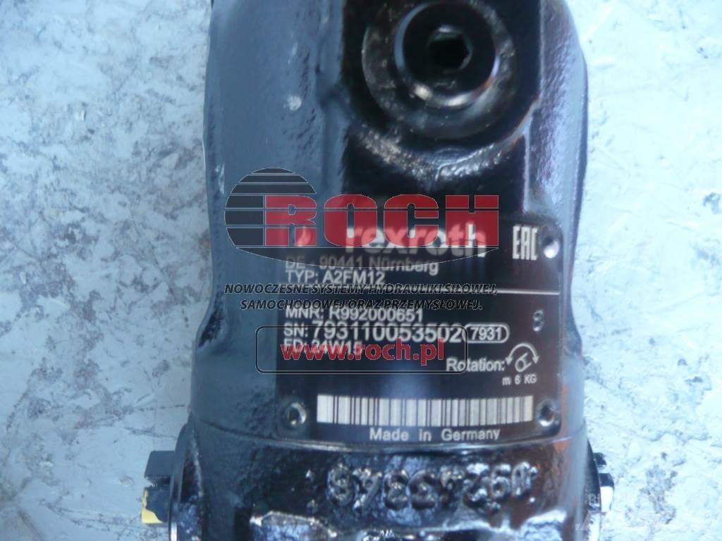 Rexroth A2FM12 Silniki