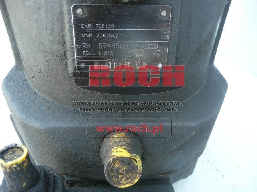 Rexroth F061291 2063542 Silniki