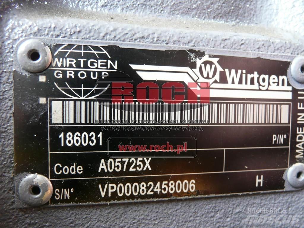 Wirtgen 186031 A05725X Silniki