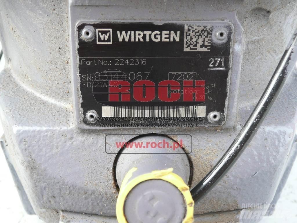 Wirtgen 2242316 Silniki