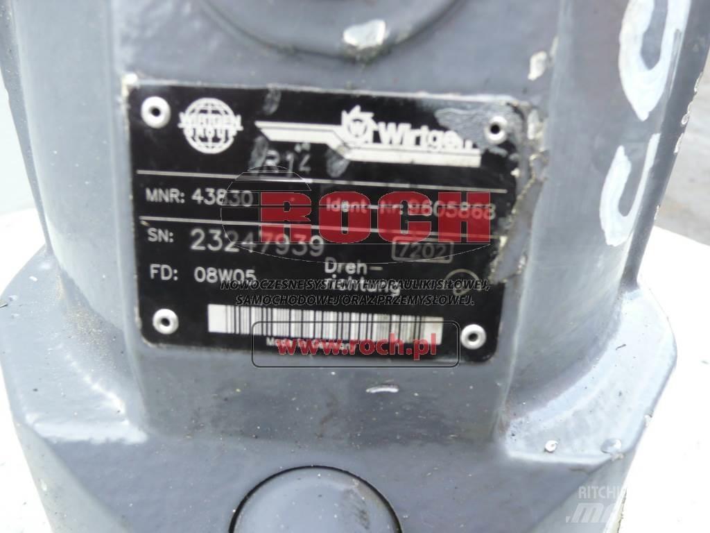 Wirtgen 43830 9605868 Silniki