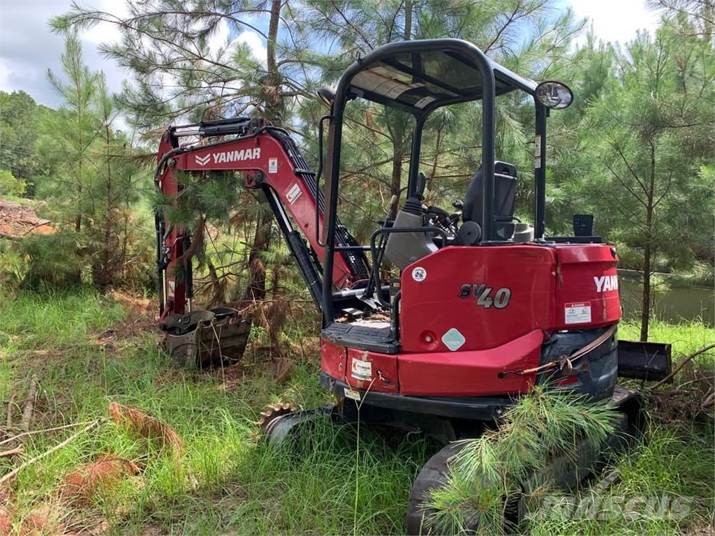 Yanmar SV40 Minikoparki