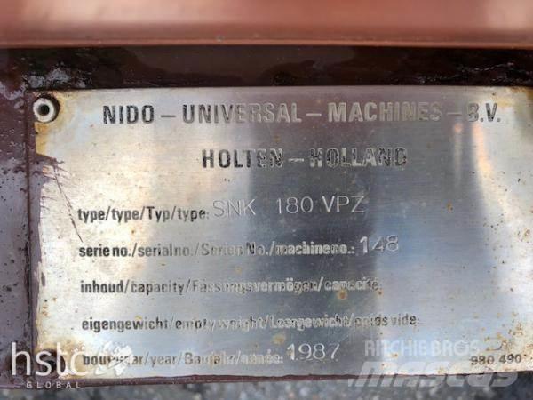 Schmidt Nido SNK 180 Lemiesze i pługi śnieżne