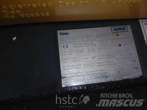 Schmidt NIDO SNK 180 EPZ Lemiesze i pługi śnieżne