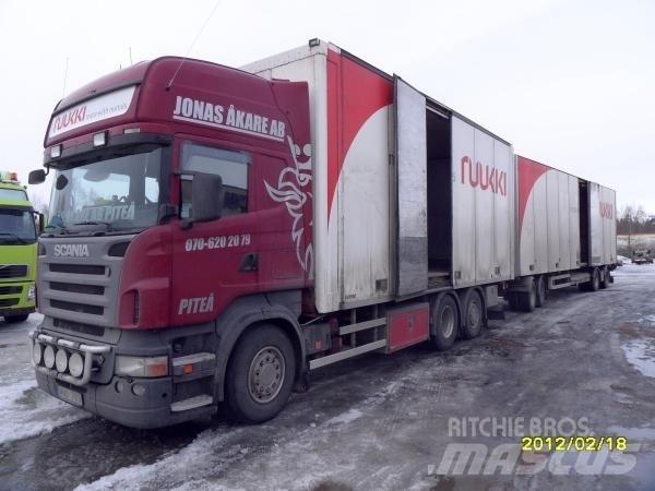 Scania R500 Samochody ciężarowe ze skrzynią zamkniętą