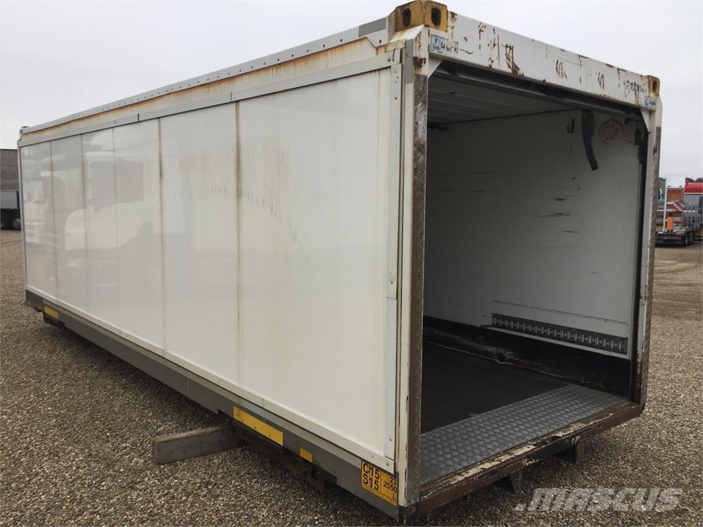  7450 mm med rulleport Naczepy kontenery