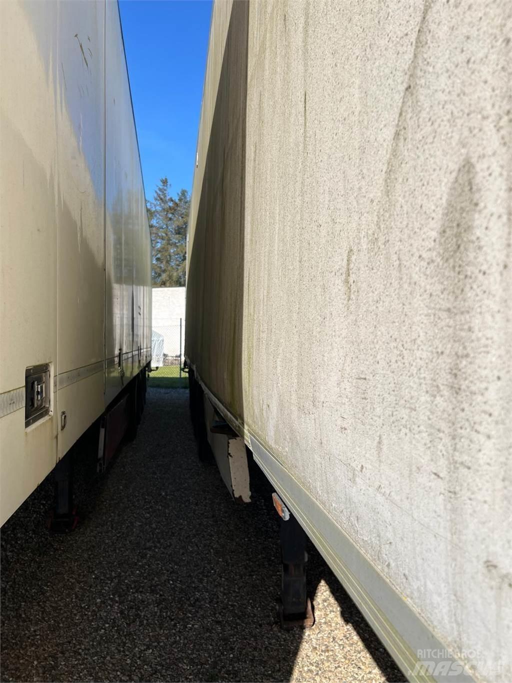 Krone 13,6 mtr boks Naczepy kontenery
