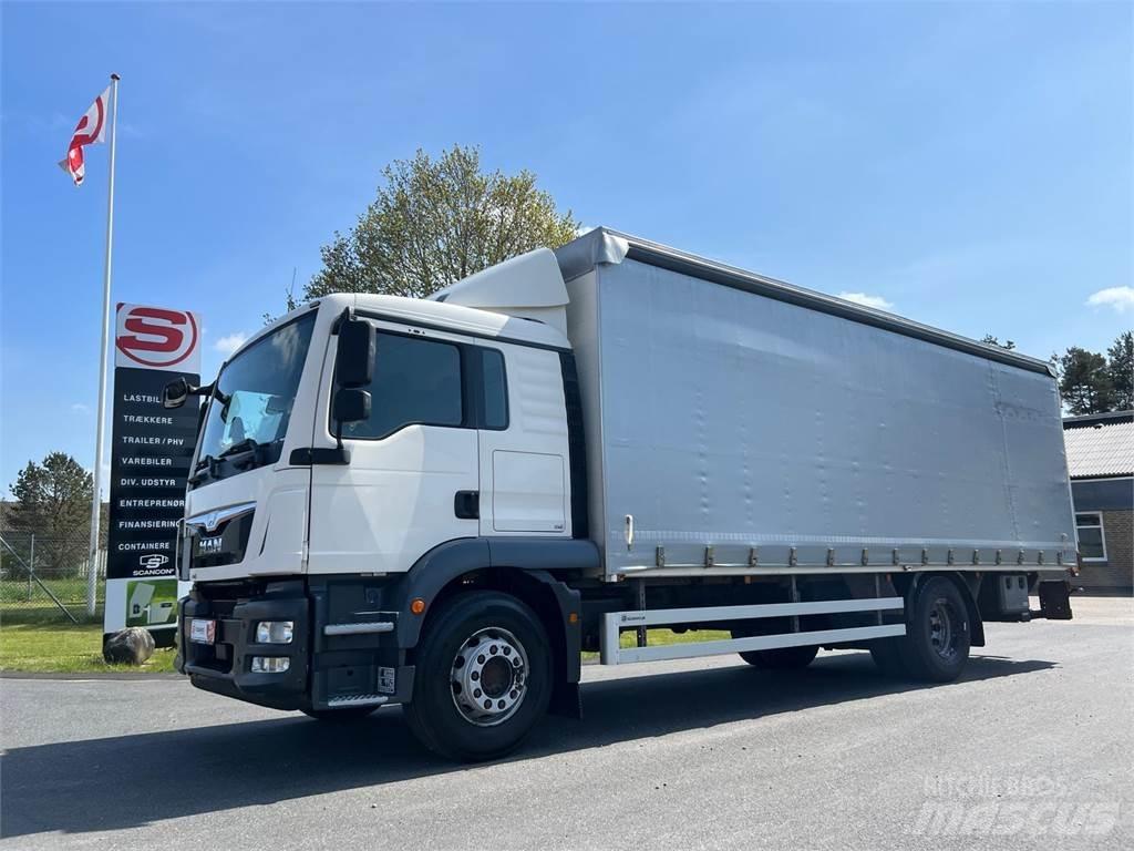 MAN TGM 18-340 BL Ciężarówki firanki
