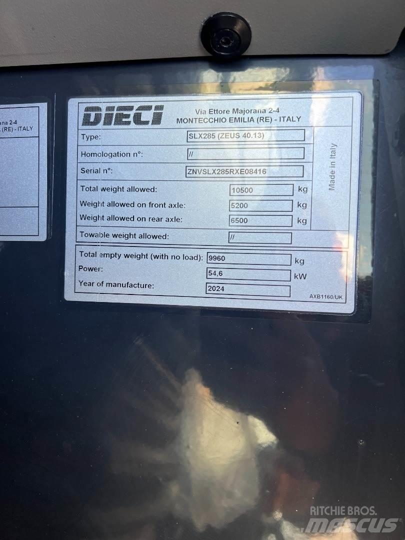 Dieci 40.13 Inne maszyny do podnoszenia