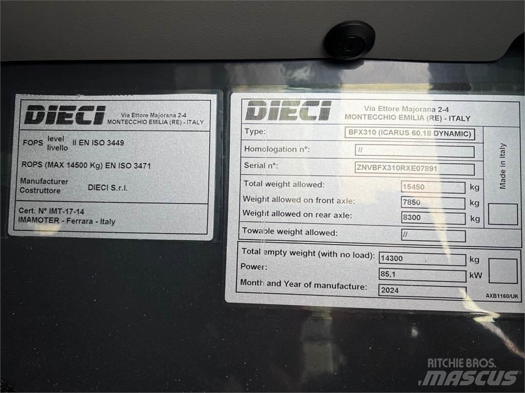 Dieci 60.18 Inne maszyny do podnoszenia