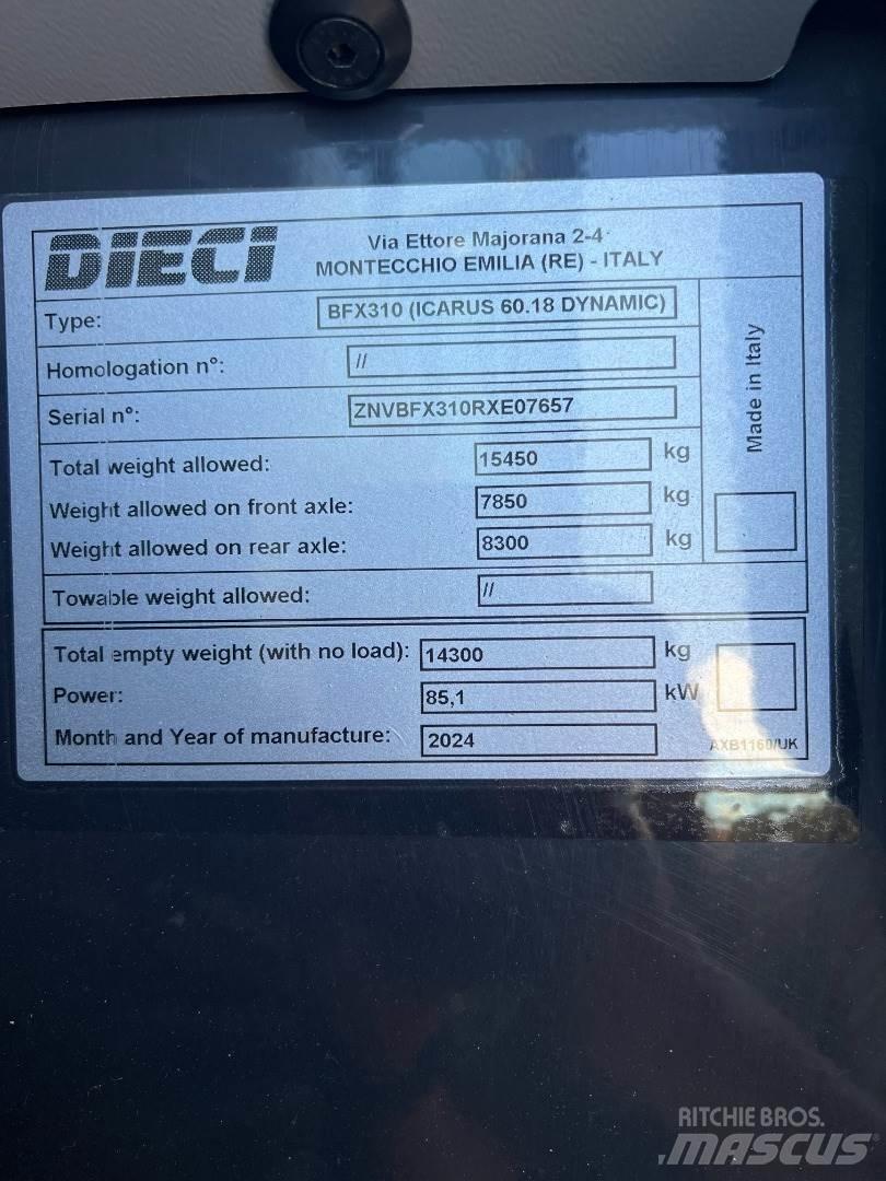 Dieci 60.18 Inne maszyny do podnoszenia
