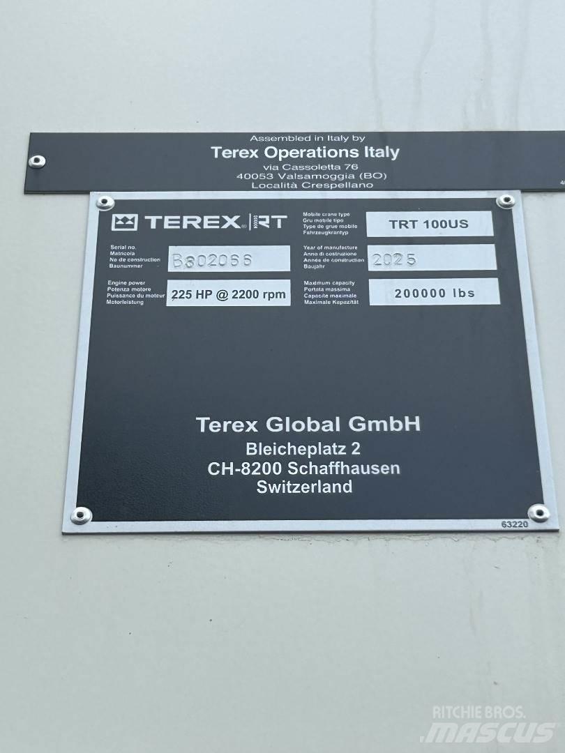 Terex  Żurawie terenowe