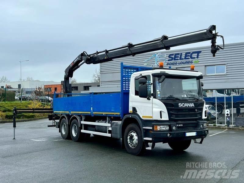 Scania P 410 Żurawie samochodowe