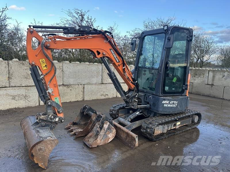 Doosan DX27 Koparki gąsienicowe