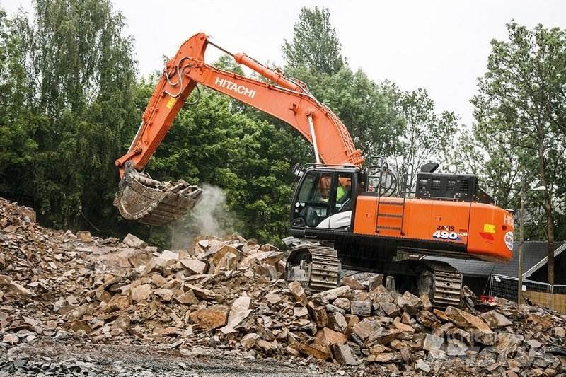 Hitachi ZX490 Koparki gąsienicowe