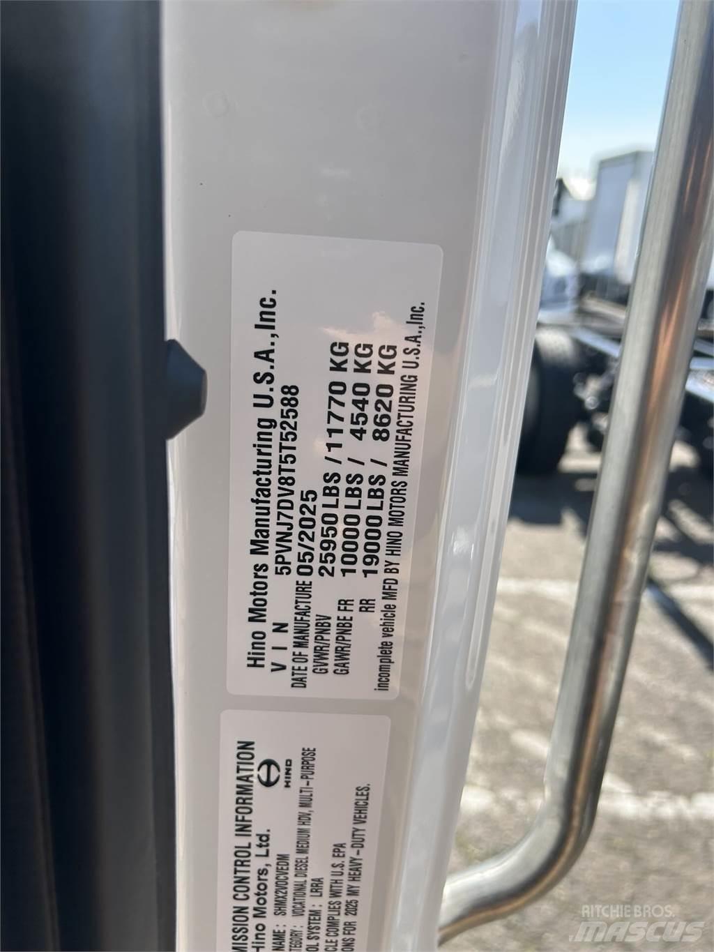 Hino L6 Pojazdy pod zabudowę