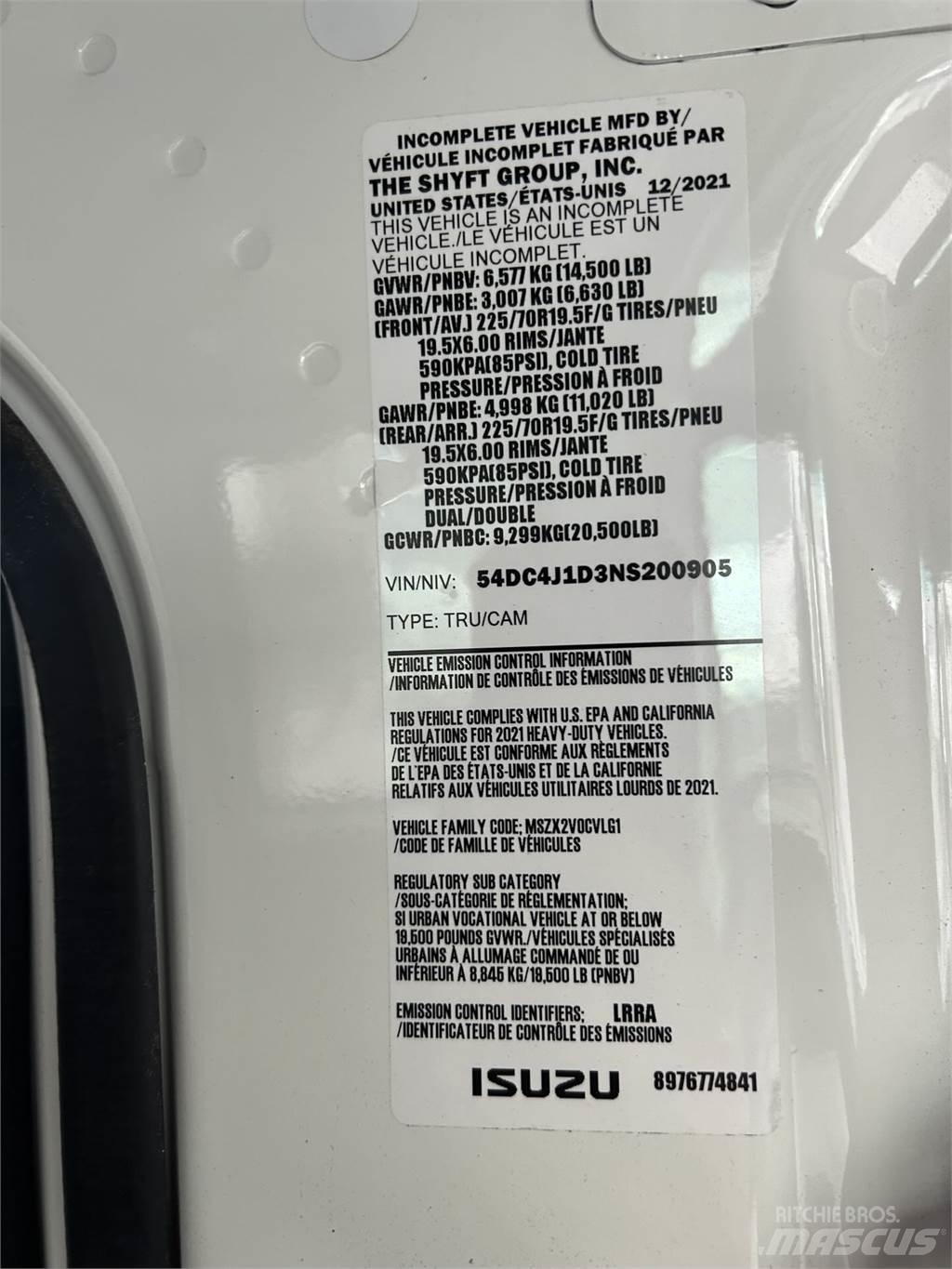 Isuzu NPR HD DC Inne