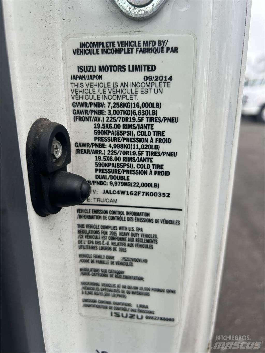 Isuzu NPR XD Pojazdy pod zabudowę