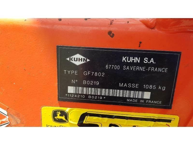 Kuhn GF7802 Zgrabiarki i przetrząsacze