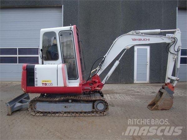 Takeuchi TB035 Minikoparki