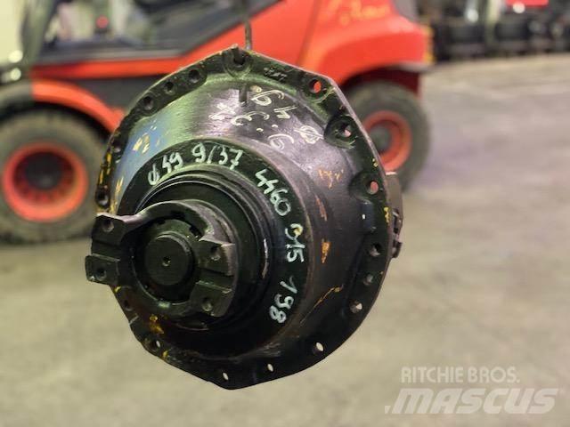  DIFFERENTIAL 9/37 Mosty, wały i osie
