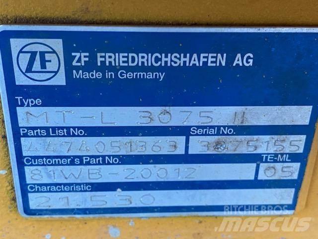 Hyundai HL 940 OŚ ZF Mosty, wały i osie