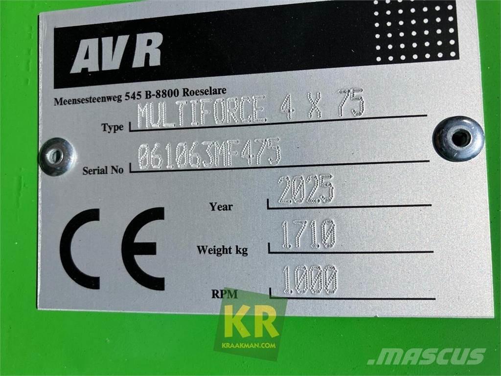 AVR MultiForce Kultywatory rzedowe