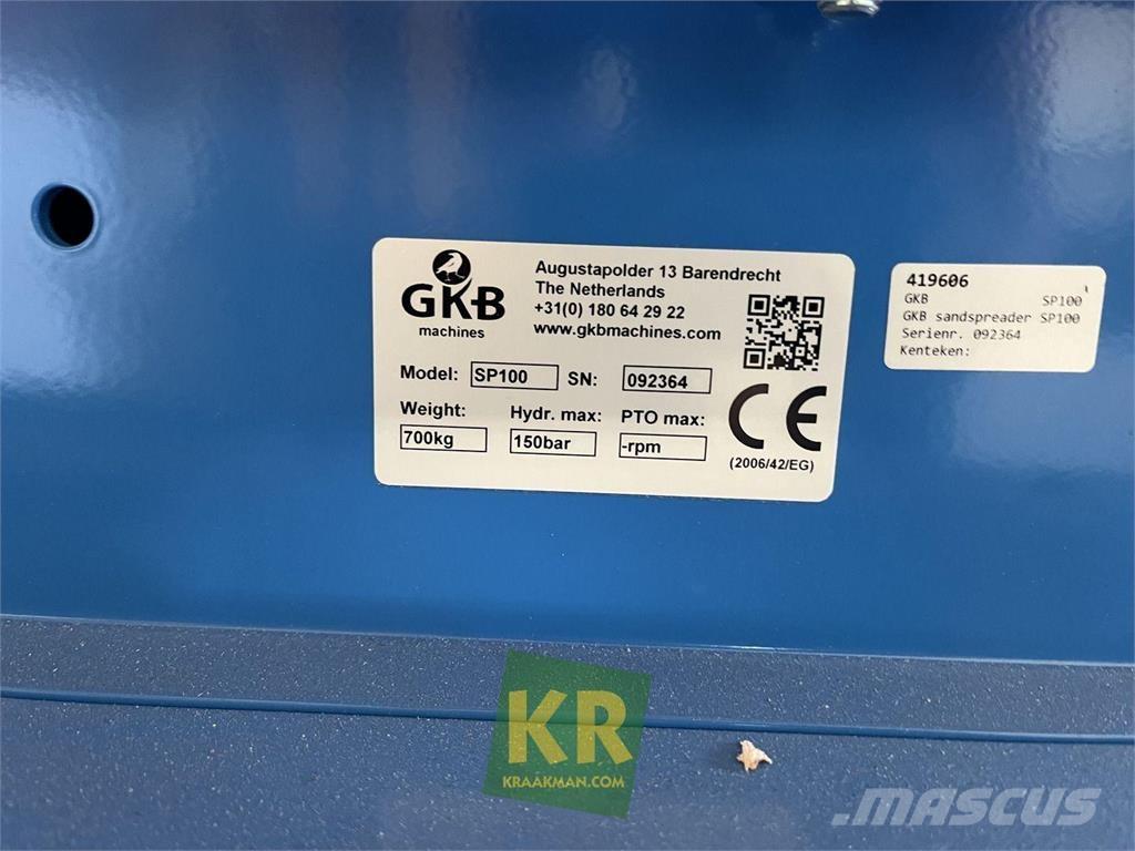  GKB Sandspreader Piaskarki i solarki