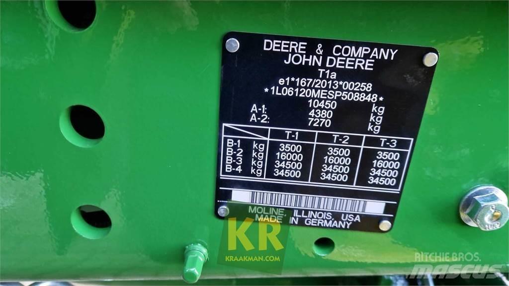 John Deere 6120M Ciągniki rolnicze