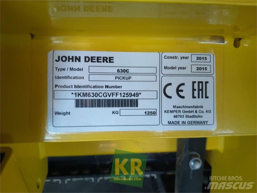 John Deere 630C Głowice ścinkowe